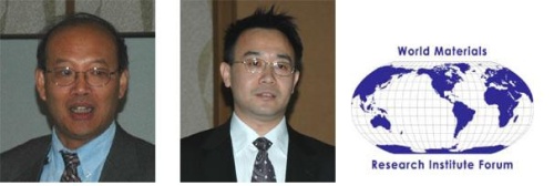 "left photo:Prof. Wang, Institute of Physics, China middle photo:Prof. Yang, Institute of Metal Research, China" Image