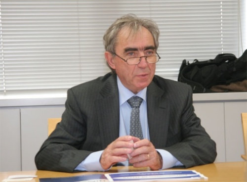 "Prof. Roger Fougeres (The head of delegation, Vice Persident of Conseil regional Rhone-Alpes)" Image
