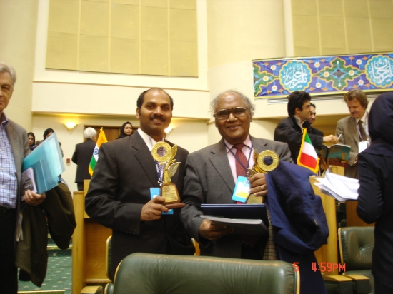 "Photo: With Professor C.N.R. Rao" Image