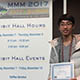 「Mr. Jiamin Chen, Ph.D. Student, won the Best Student Presentation Award in the 2017 MMM Conference held on Nov. 6 - 10, 2017 in Pittsburgh.」の画像