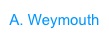 A. Weymouth