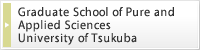 Graduate School of Pure and Applied Sciences University of Tsukuba