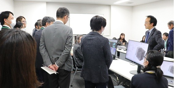 プロトコル体験会場の様子