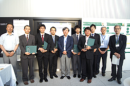 Award winners and people involved