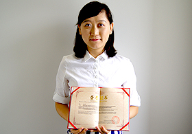 Ms. Shuo Yang （GREEN長期RA)