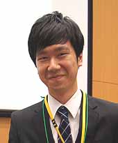 藤浪　太智　氏 （東京農工大学、修士1年)