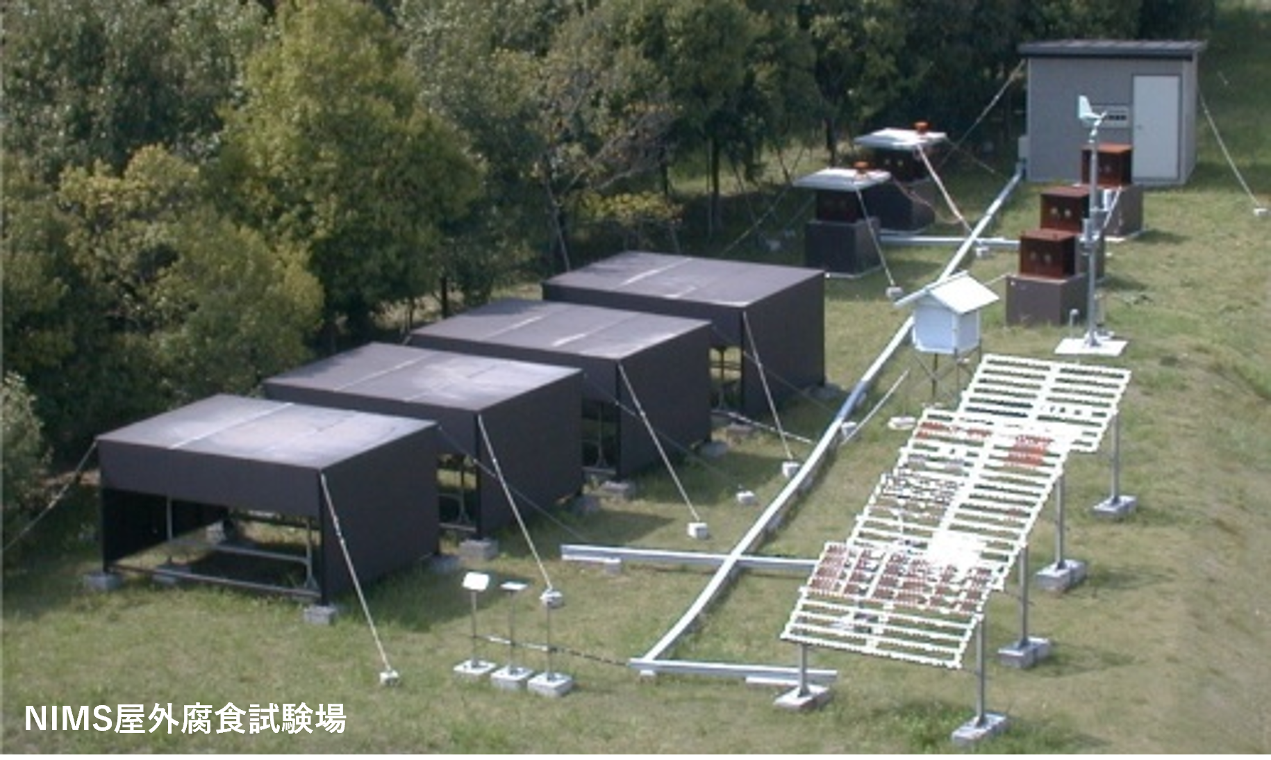 NIMS屋外腐食試験上イメージ