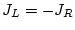 $\displaystyle J_L = -J_R$