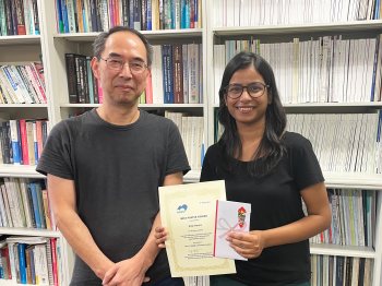 The 2nd CMSM Research Exchange Meeting was held, and Dr. D. Taparia won the best poster award01