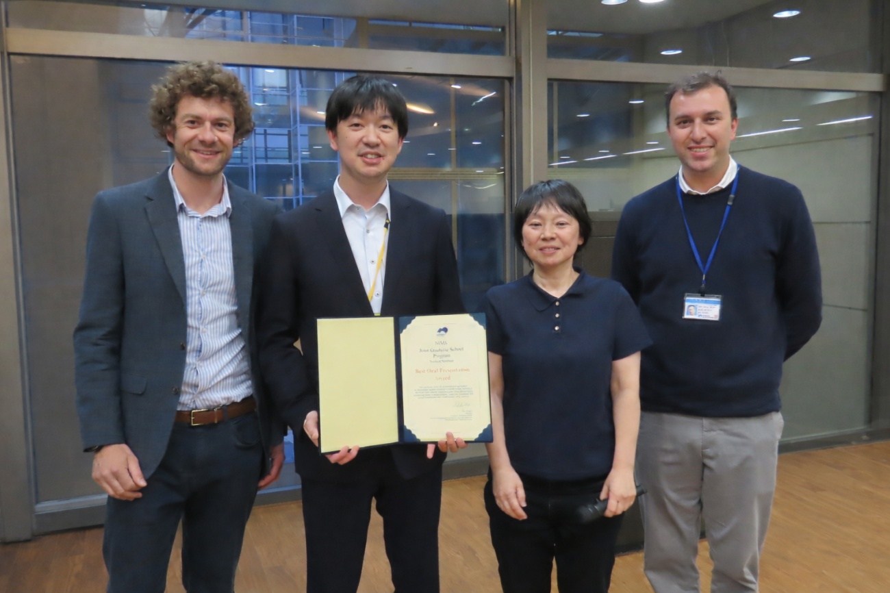 Mr. Yuta Iida won the 