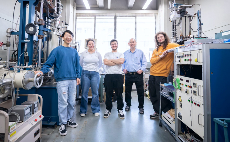 Group photo of NIMS interns