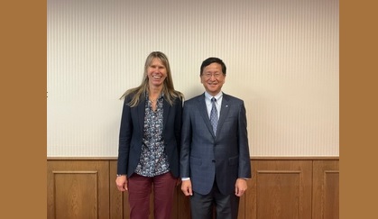 Empa Director Dr. Zimmermann and NIMS President Dr. Hono
