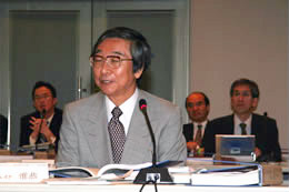 "Chairman, Prof. Mizutani, Professor Emeritus, Tokyo Institute of Technology" Image