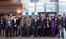 Group photo of the Dutch delegation with NIMS President Dr. Hono and other NIMS Staff