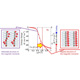 Change in entropy in holmium (Ho) metal, a rare earth element, when a weak magnetic field is applied to it