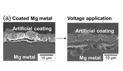 Suppressed Mg deactivation by artificial Zn coating