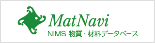 "Materials Database "MatNavi"" Image