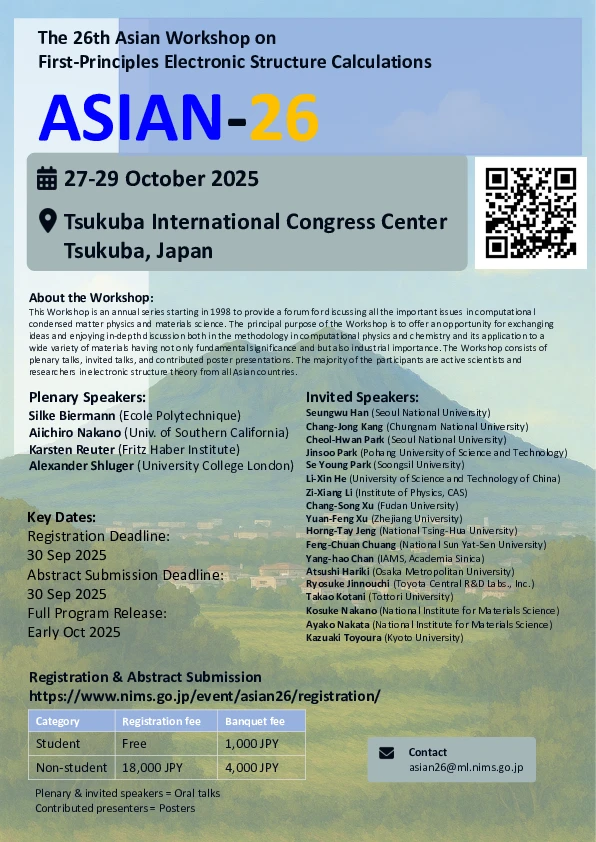 ASIAN-26 Flyer