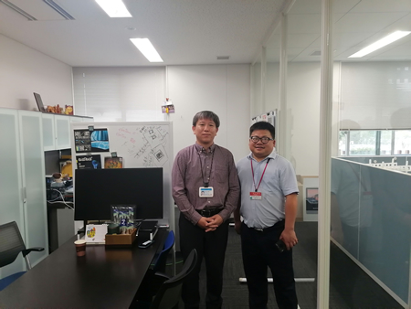 2023.10.04 Visiting of Prof. Chengjun Pan (Shenzhen University, Japan) 