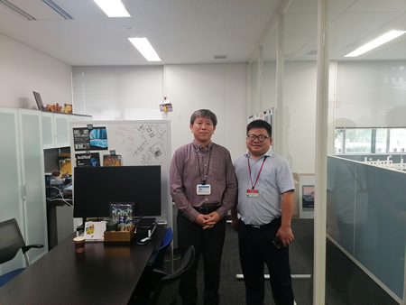 Prof. Chengjun Pan (Shenzhen University)ご訪問