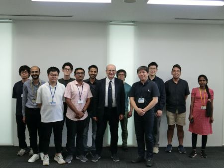 Visiting of Prof. Davide Comoretto (University of Genoa)