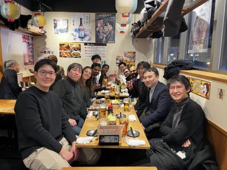 Visiting of Prof. Shuzo Hirata (The University of Electro-Communications) and Prof. Keiki Fukumoto (High Energy Accelerator Research Organization)