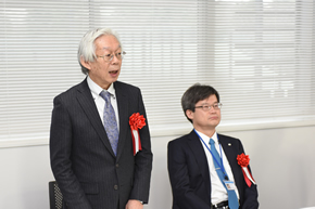 名古屋大学財満副総長