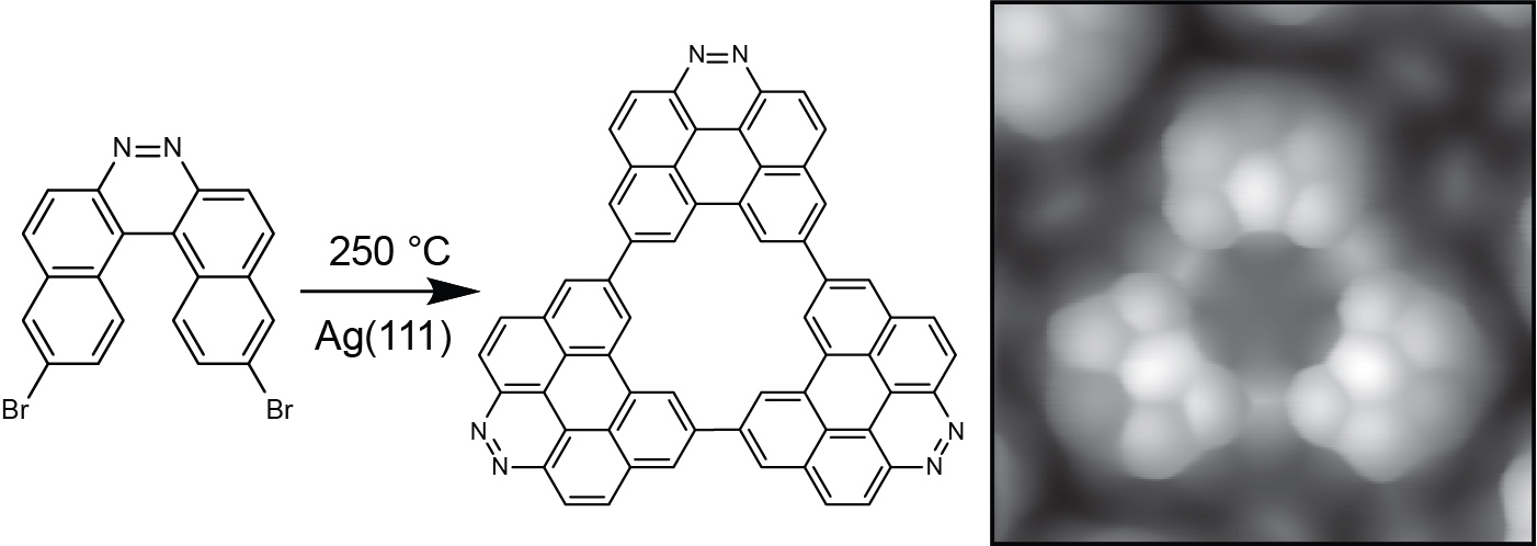 Title:Nitrogen-doped [18]annulene nanographene