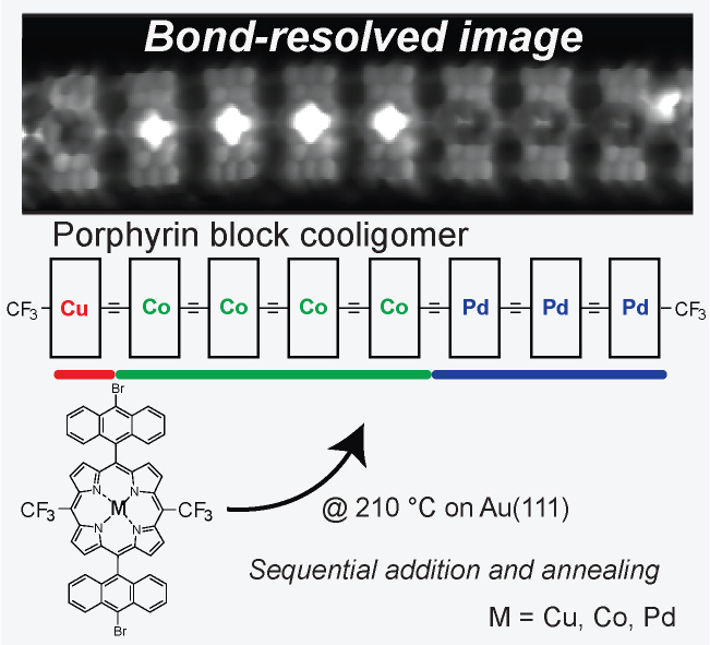 Title:On-Surface Synthesis of Block Co-Oligomer