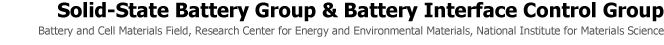 Solid-State Battery Group & Battery Interface Control Group/NIMS