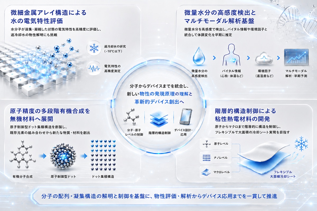 電気化学センサグループの研究紹介イメージ