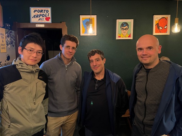 Casual group photo with collaborative research members after the ELLIPSE conference