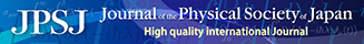 the Journal  of the Physical Society of Japan