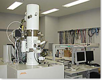 Dedicated scanning transmission electron microscope; Accelerating voltage : 200 kV
