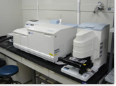 Fourier Transform Raman spectroscopy (SPECTRUM GX-Raman)