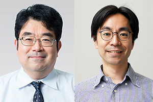 森 孝雄 副センター長、小澤 大知主任研究員写真