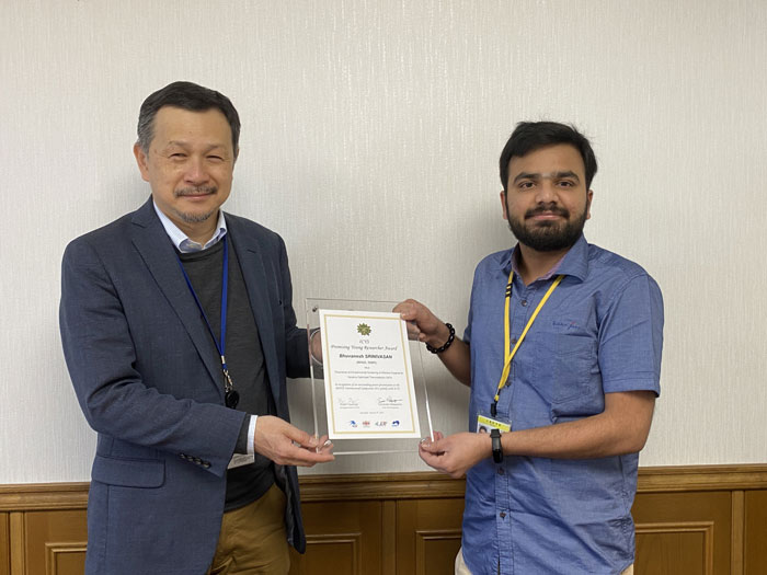 ICYS Promising Young Researcher Award : Bhuvanesh SRINIVASAN