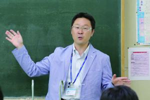授業中の画像