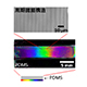 Figure: Printing of a periodic microstructure on a glass surface using a PDMS slab. Iridescent colors generated by the microstructure are also shown in the second row images.