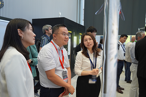 Poster session's photo
