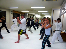 Karate class