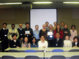 Participants and judges of the contes