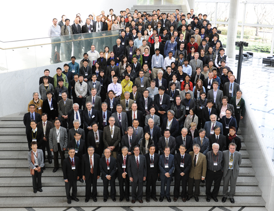 group photo of the participants at the symposium