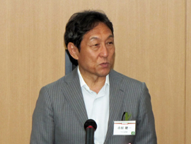 The Mayor of Tsukuba city's photo