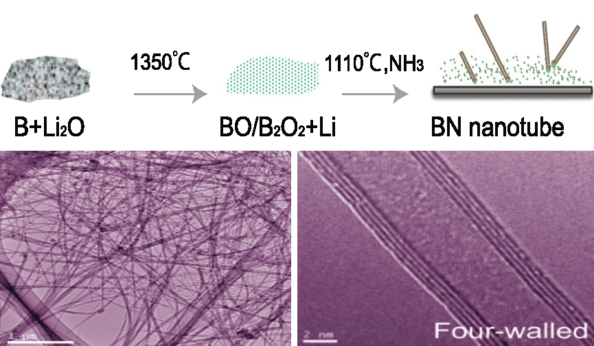 BN nanotubes