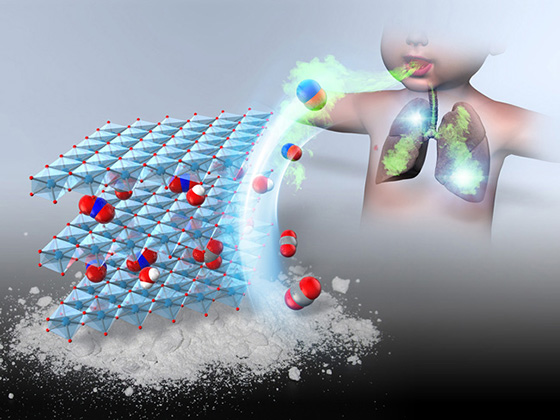 New Solid Materials Enable Broader Application of Medical Gases| MANA