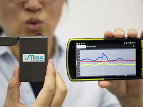 Image of a mobile olfaction device with the MSS