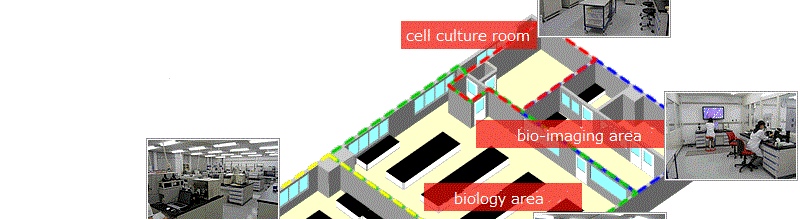 5つの機能にわかれた実験室02