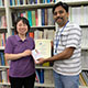 「The 7th CMSM Research Exchange Meeting was held, and Dr. Murali Krishnan Manikketh won the best poster award.」の画像