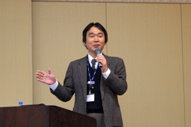 「テーマ1 「二次電池」 高田和典ユニット長の講演」の画像
